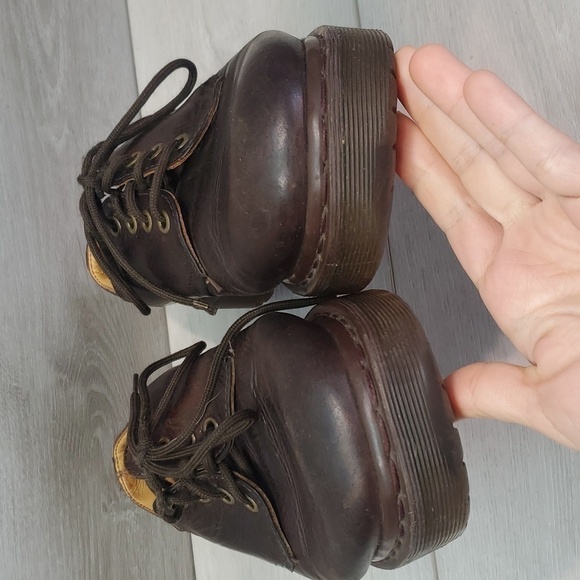 Vintage Doc Dr.Martens Mens Y2K Made in England boorish shoes sz UK 6 US 7 - Picture 5 of 15